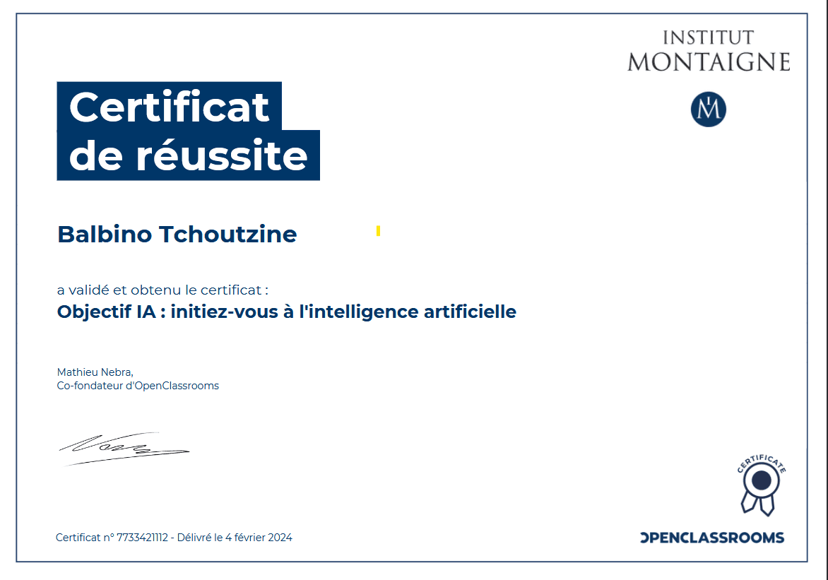Objectif IA : initiez-vous à l'intelligence artificielle
